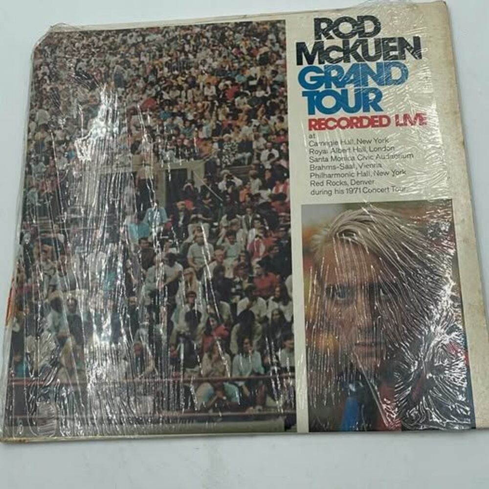 Rod McKuen - Grand Tour Recorded Live Vinyl Record